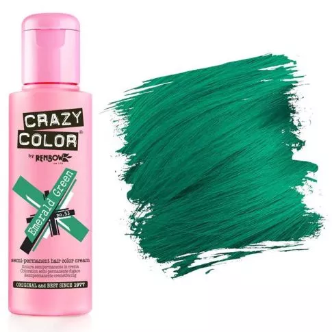 Crazy Color Emerald Green #53