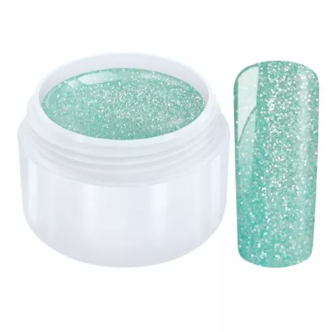 Glitter Color Gel Mint