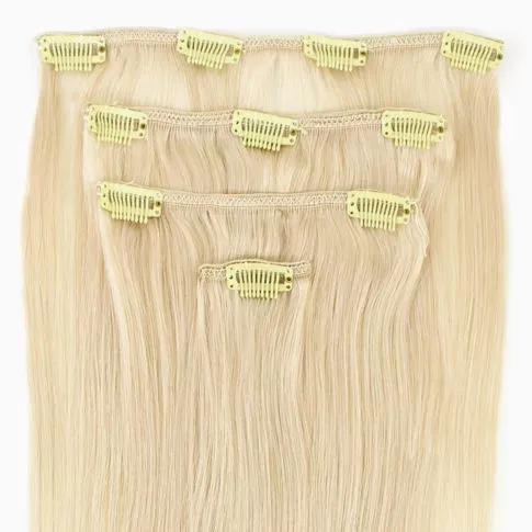 Clip-In Hair Extension 30cm / 45g Whiteblond