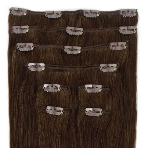 Clip-In Hair Extension 45cm / 110g Color 4#