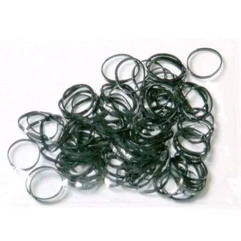 Rubber Bands Black 100pcs