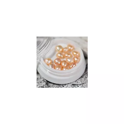 Nail Decoration Pearls Orange