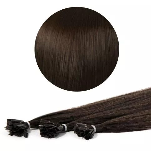 Nail Tip Hair Extension 30cm 25kpl 2#