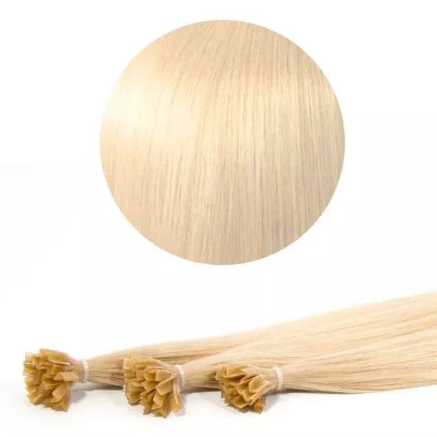 Nail Tip Hair Extension 40cm 25kpl 60#