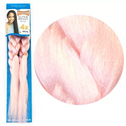 Impression Super Braid Bulk 4 pcs Pastel Pink#